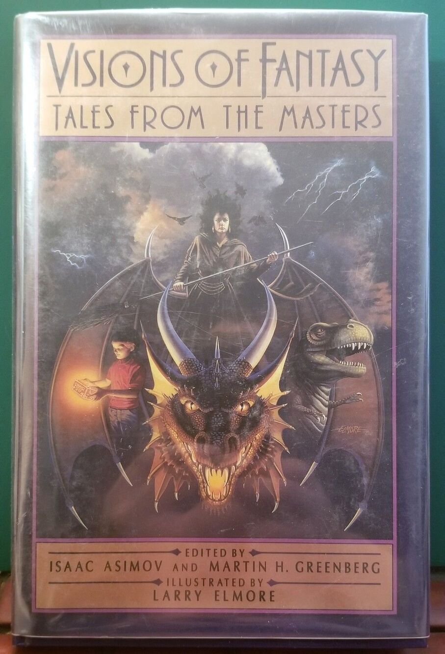 Visions of Fantasy : Tales from the Masters by Isaac Asimov (1989, Hardcover)